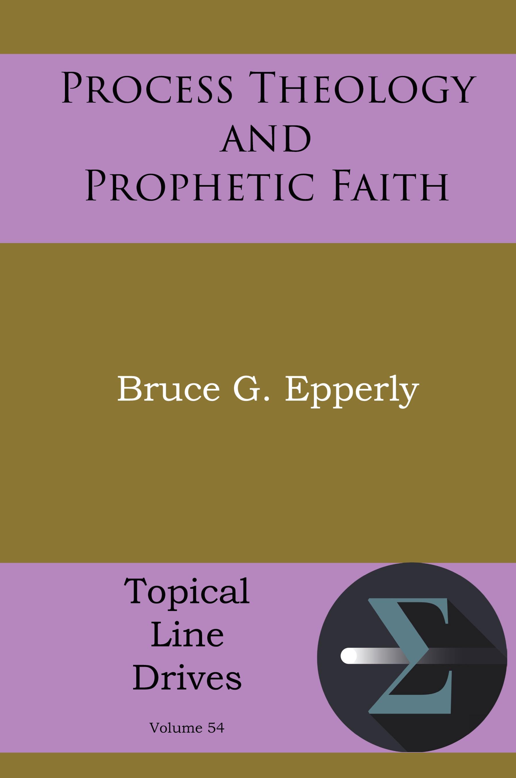Vorderes Coverbild Process Theology and Prophetic Faith