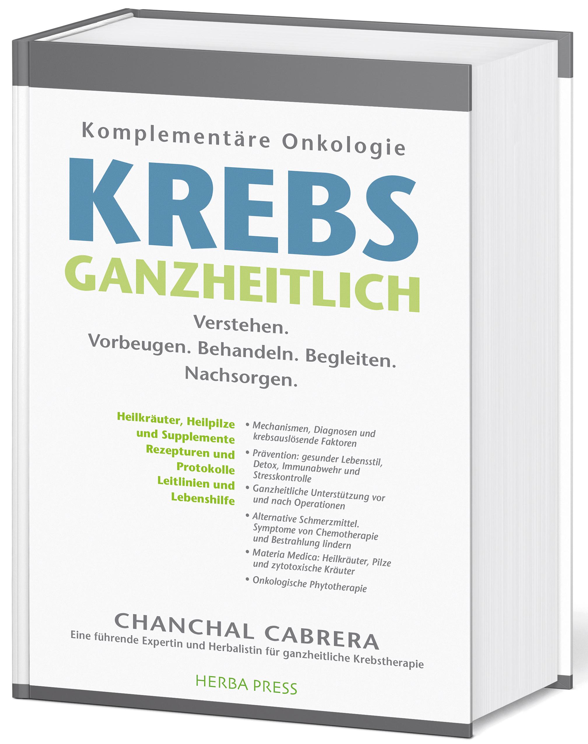Vorderes Coverbild KREBS GANZHEITLICH