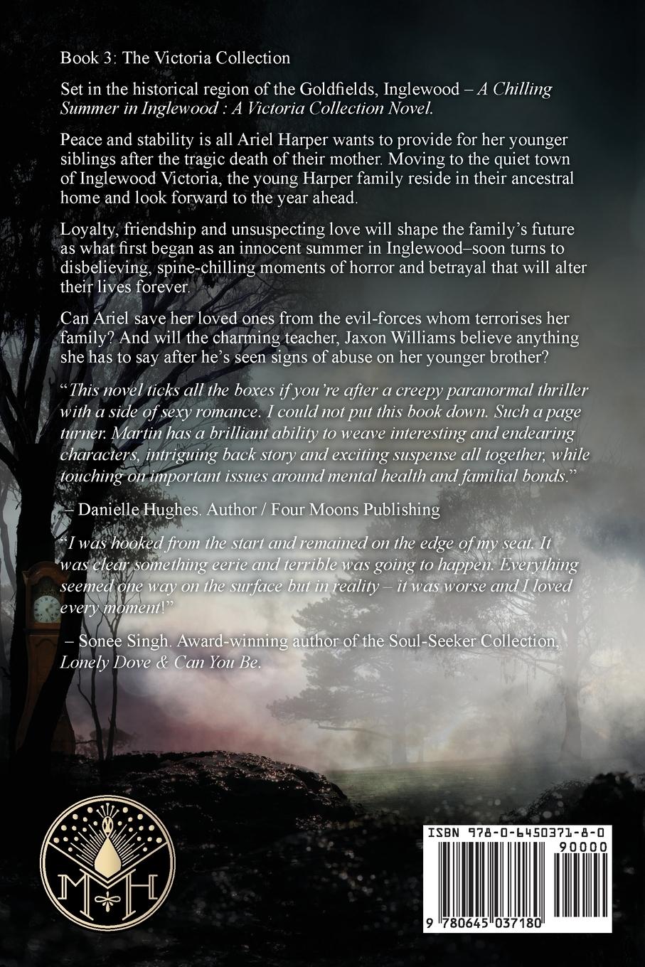 Rückseitencover A Chilling Summer in Inglewood