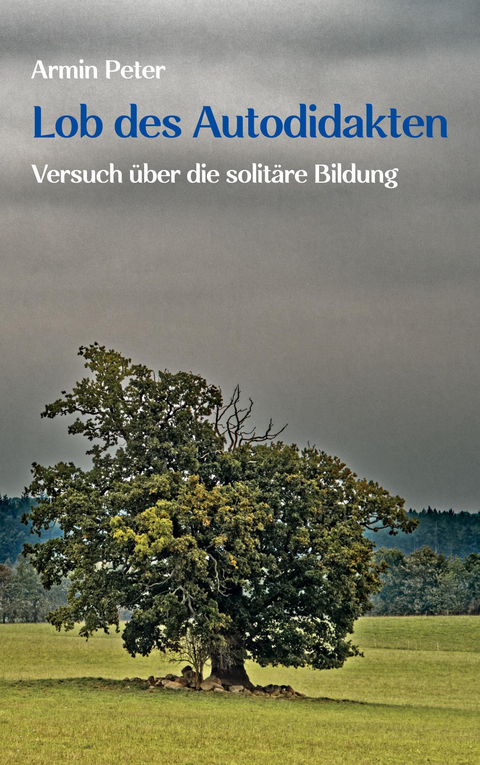 Vorderes Coverbild Lob des Autodidakten