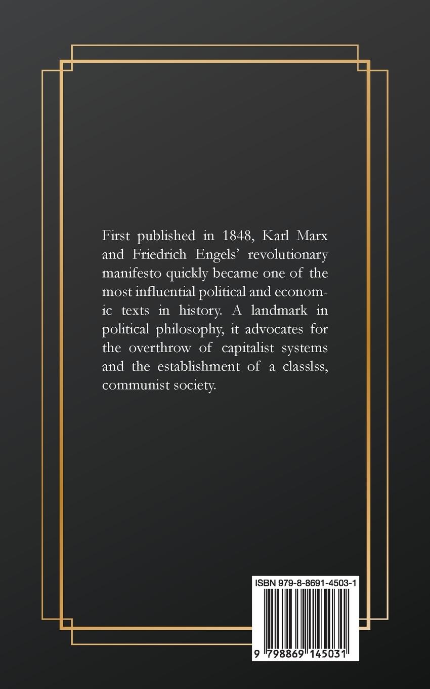 Rückseitencover The Communist Manifesto