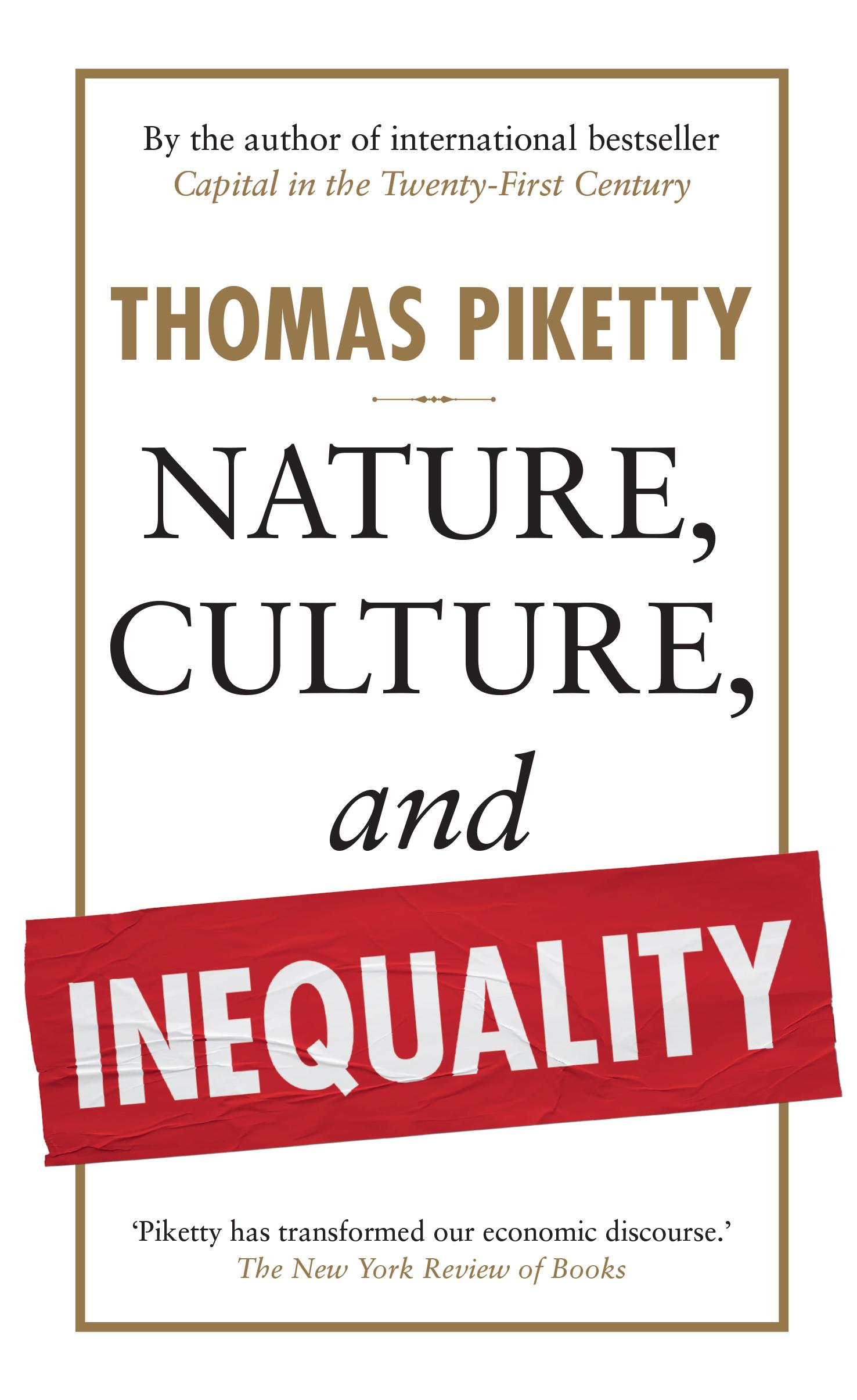 Vorderes Coverbild Nature, Culture, and Inequality
