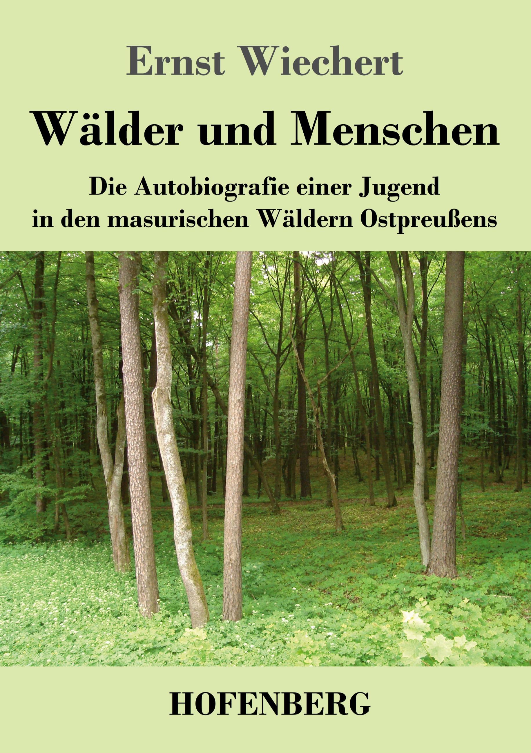 Vorderes Coverbild Wälder und Menschen