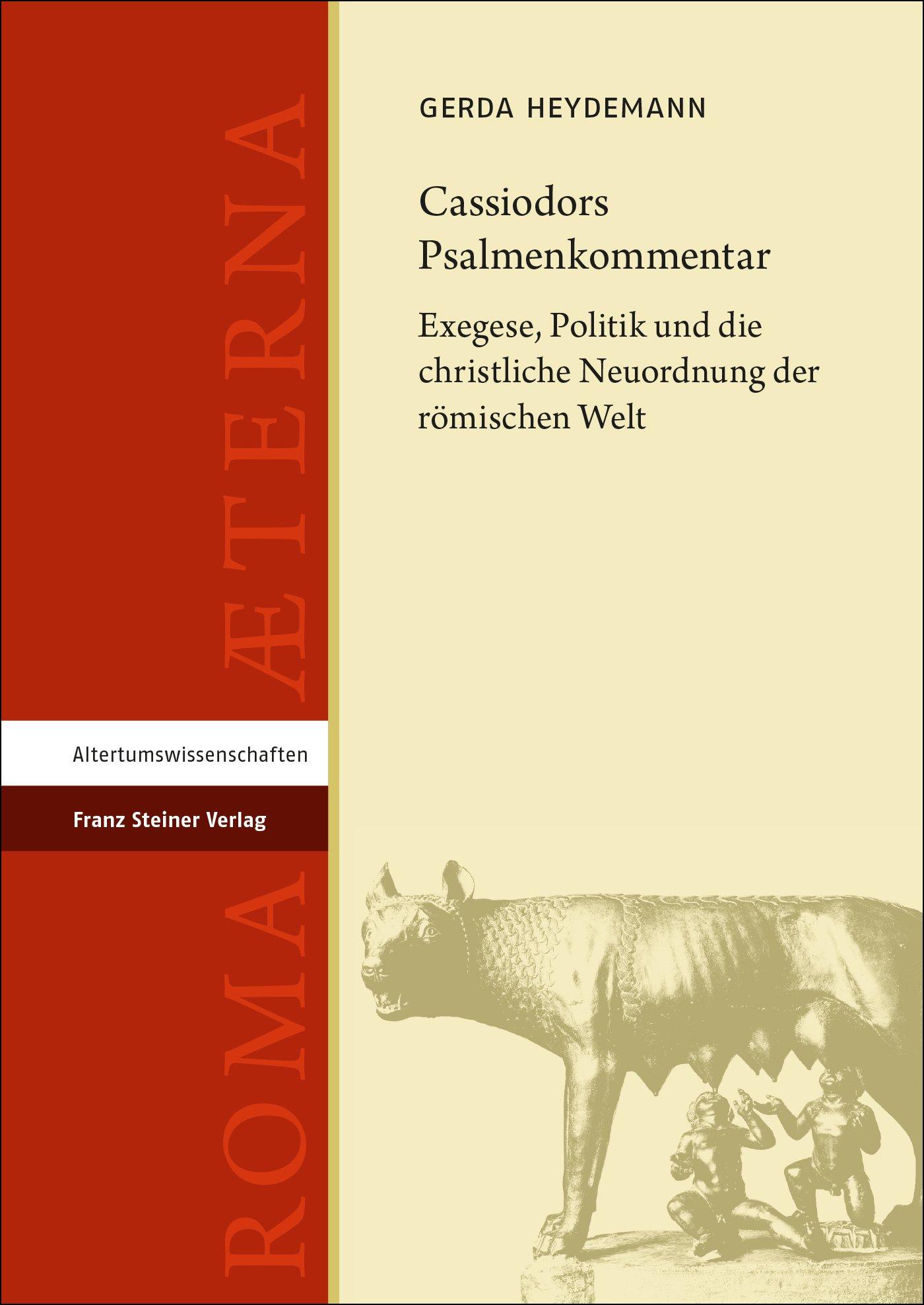 Vorderes Coverbild Cassiodors Psalmenkommentar