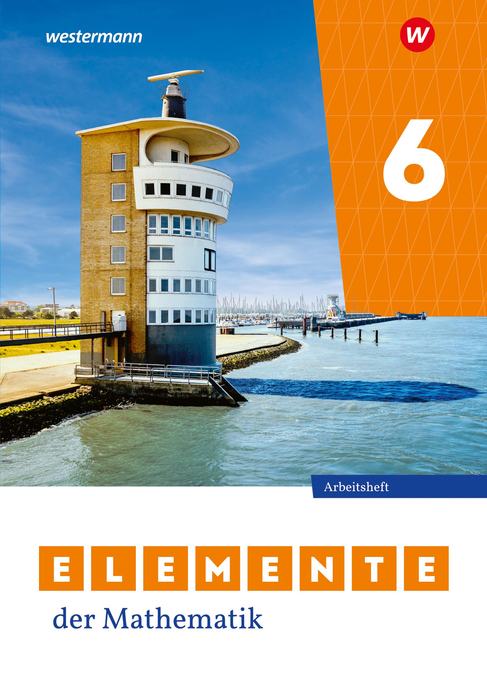 Vorderes Coverbild Elemente der Mathematik SI 6. Arbeitsheft mit Lösungen. Für Niedersachsen