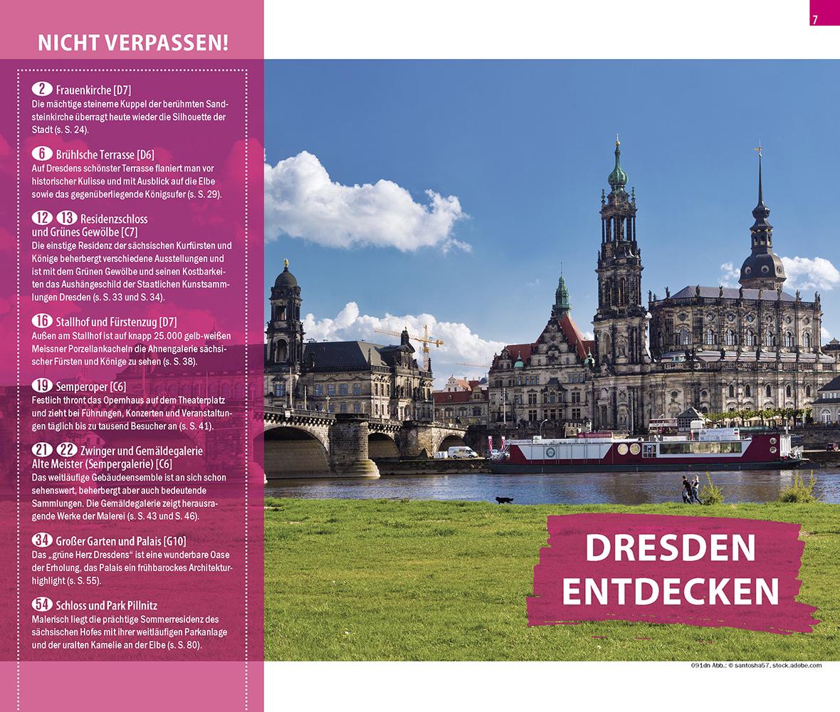 Beispielinhalt (Bild) Reise Know-How CityTrip Dresden