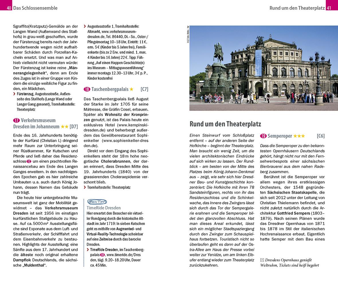 Beispielinhalt (Bild) Reise Know-How CityTrip Dresden