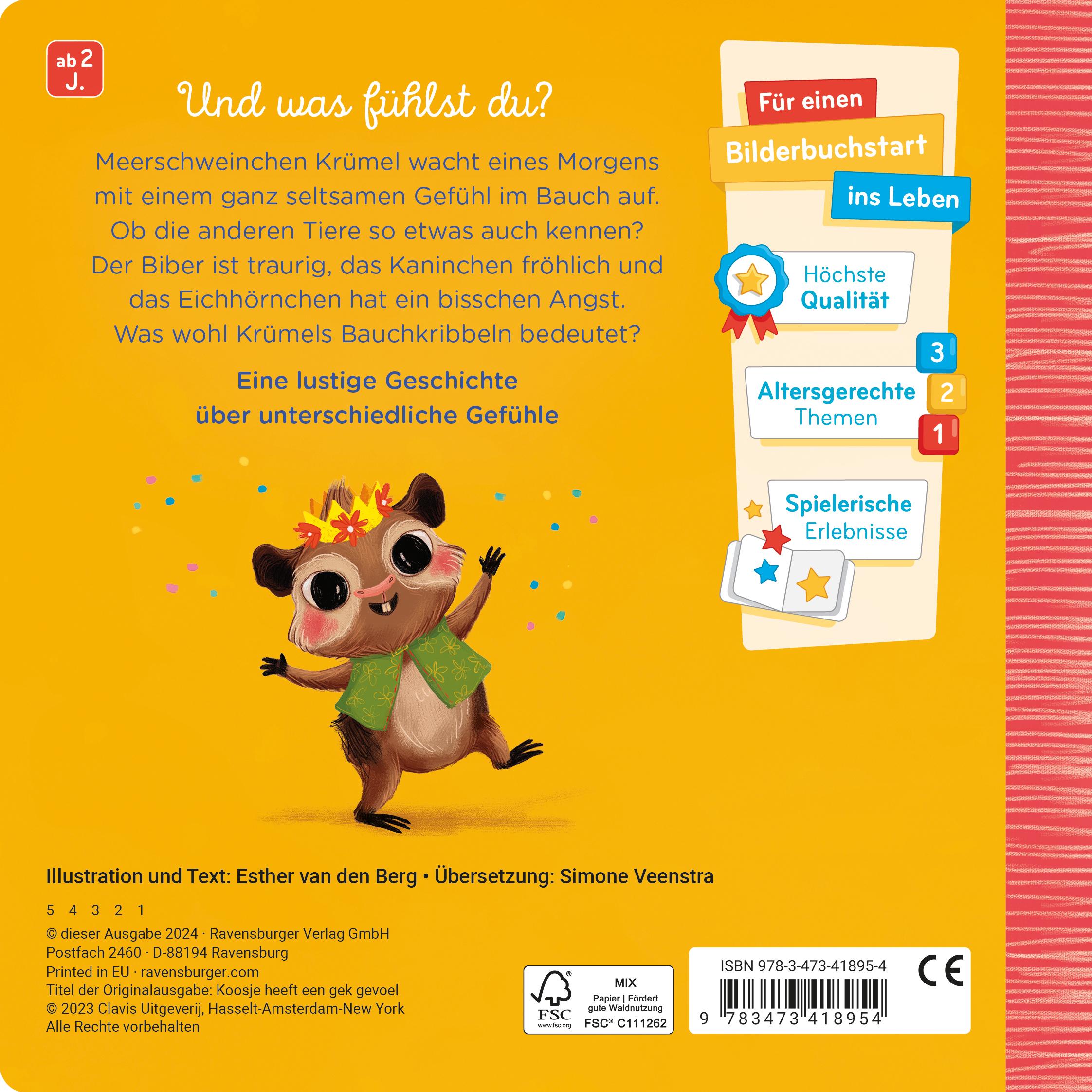 Rückseitencover Krümel und die Gefühle