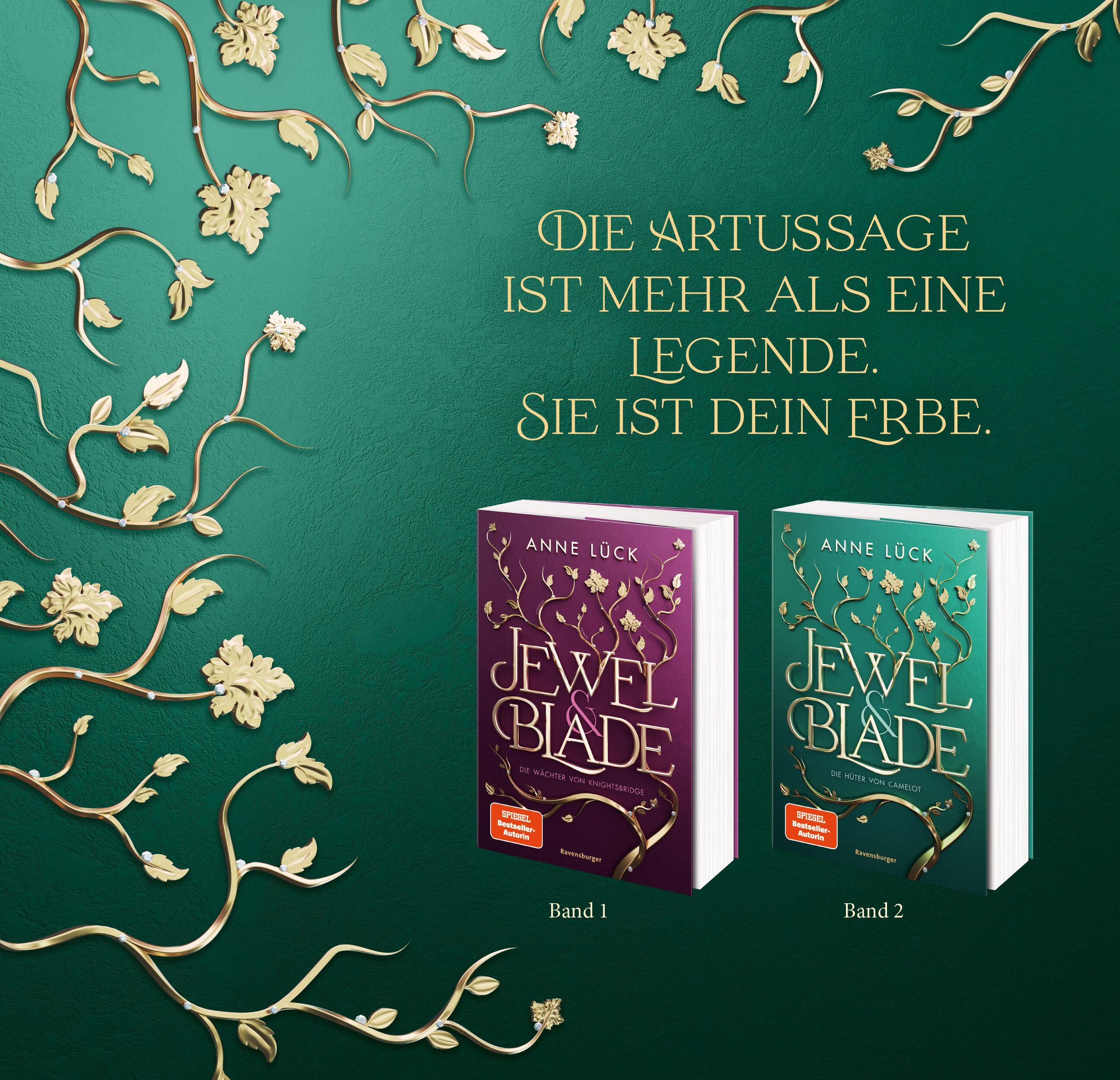 Beispielinhalt (Bild) Jewel & Blade, Band 2 - Die Hüter von Camelot