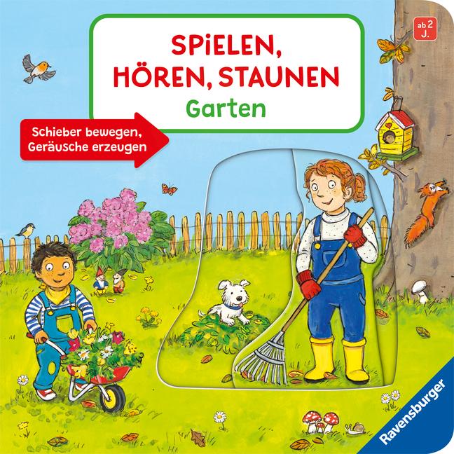 Vorderes Coverbild Spielen, hören, staunen - Garten
