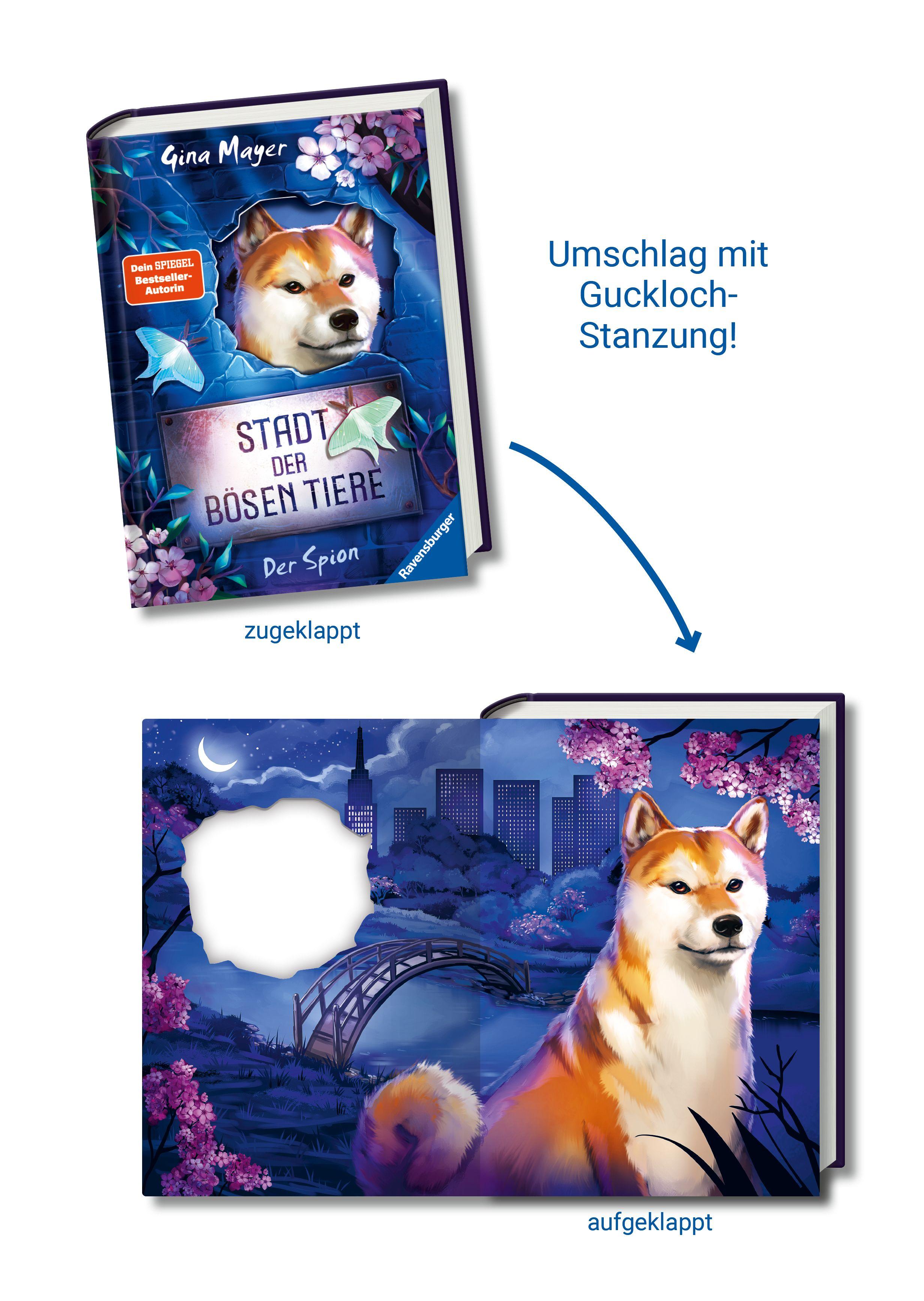 Beispielinhalt (Bild) Stadt der bösen Tiere, Band 3 - Der Spion