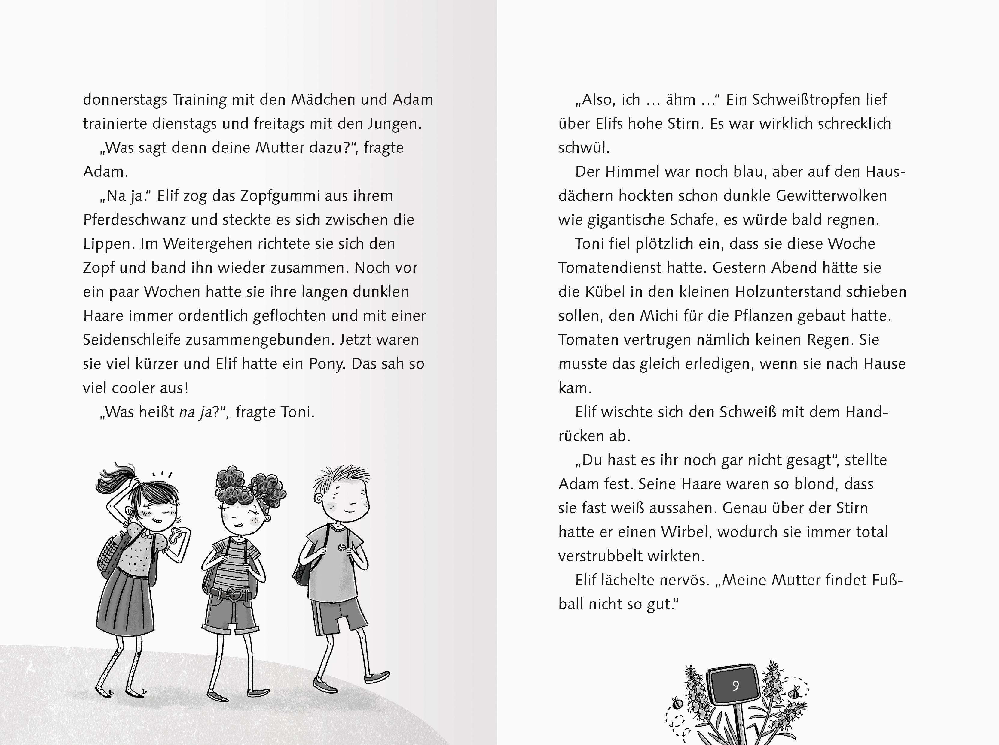 Beispielinhalt (Bild) Die Stadtgärtnerin, Band 2 - Eine für alle, alle fürs Unkraut!