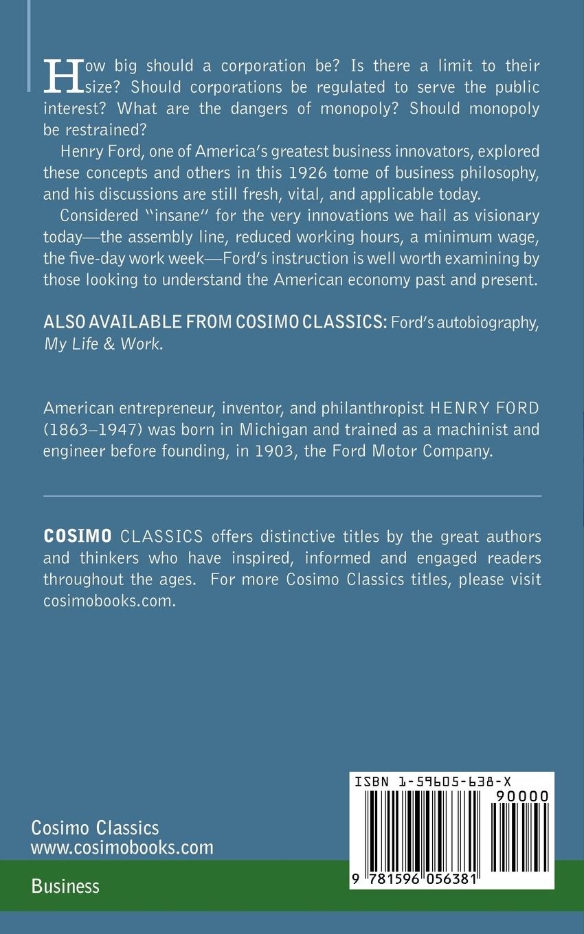 Rückseitencover The Great To-Day and Greater Future