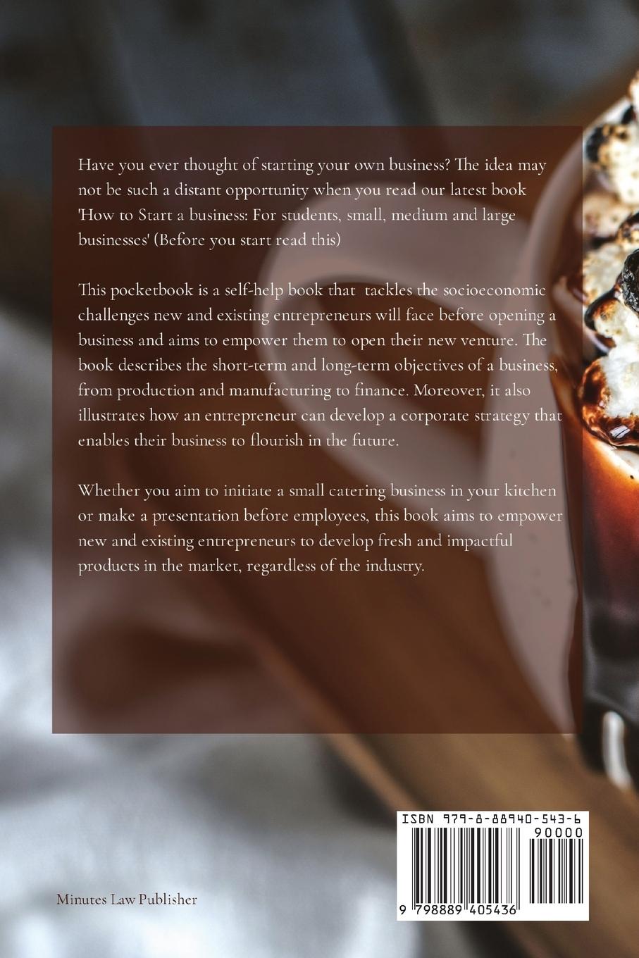 Rückseitencover How to Start a Business