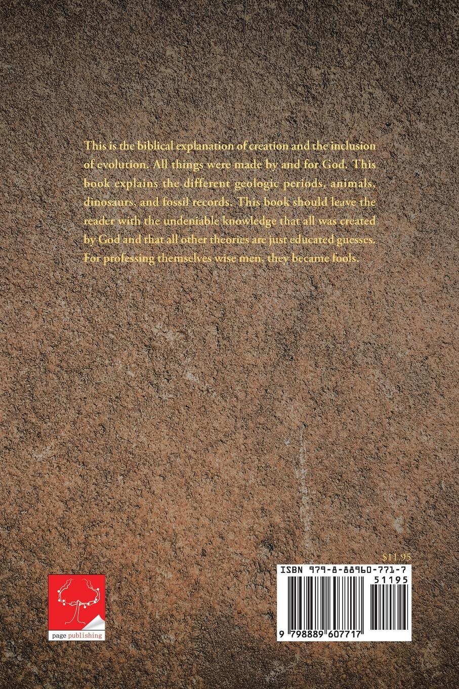 Rückseitencover Biblical Evolution