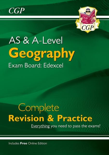 Vorderes Coverbild New A-Level and AS Geography: Edexcel Complete Revision & Practice (with Online Edition)