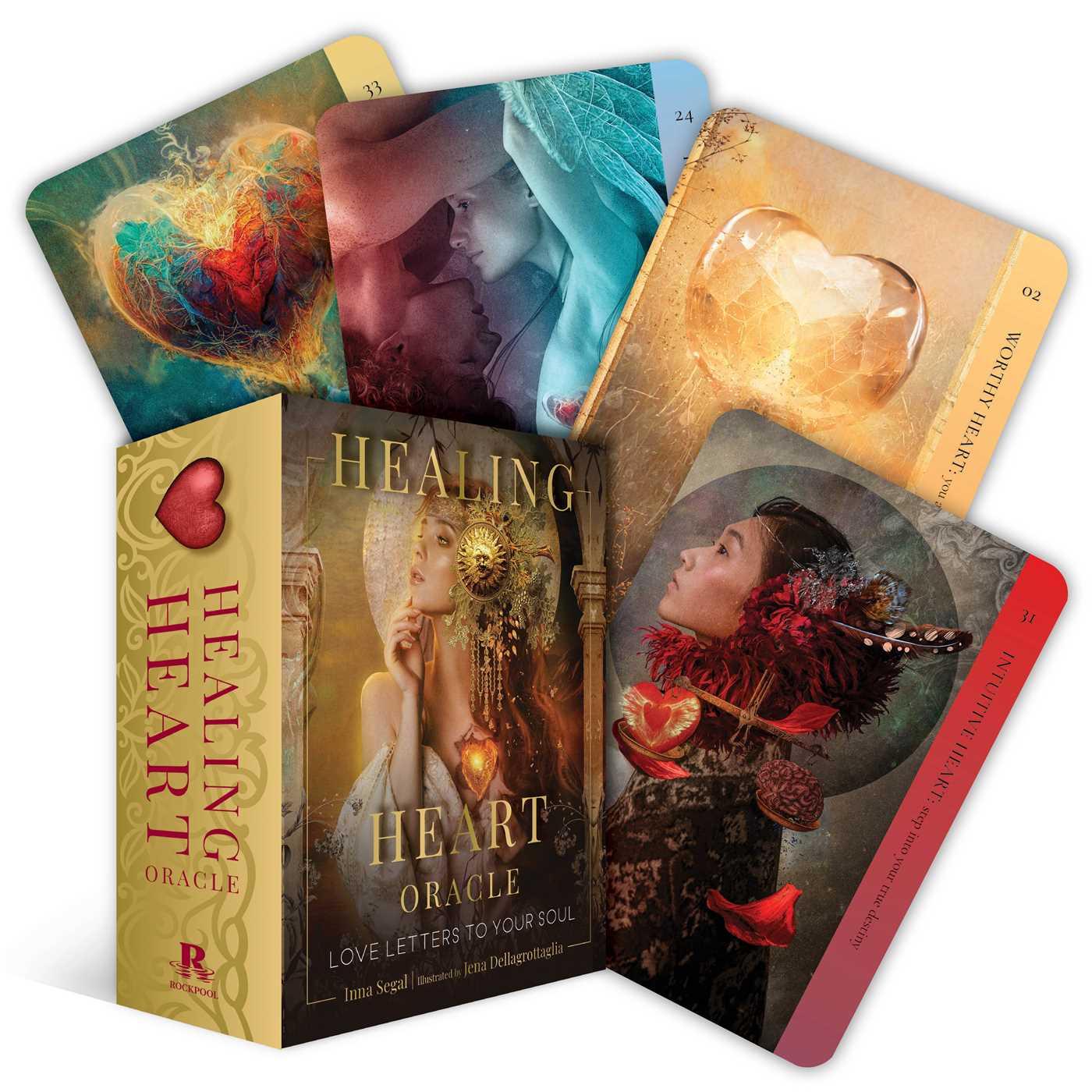 Vorderes Coverbild Healing Heart Oracle