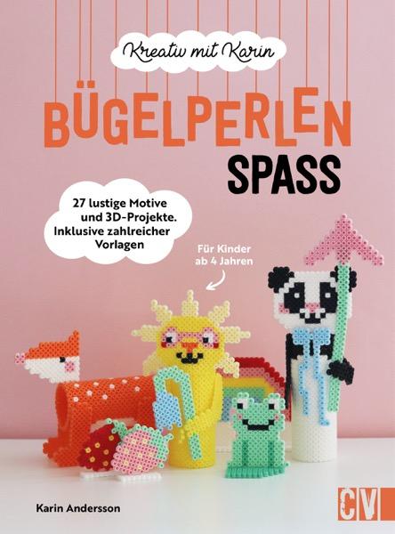 Vorderes Coverbild Kreativ mit Karin: Bügelperlen-Spaß