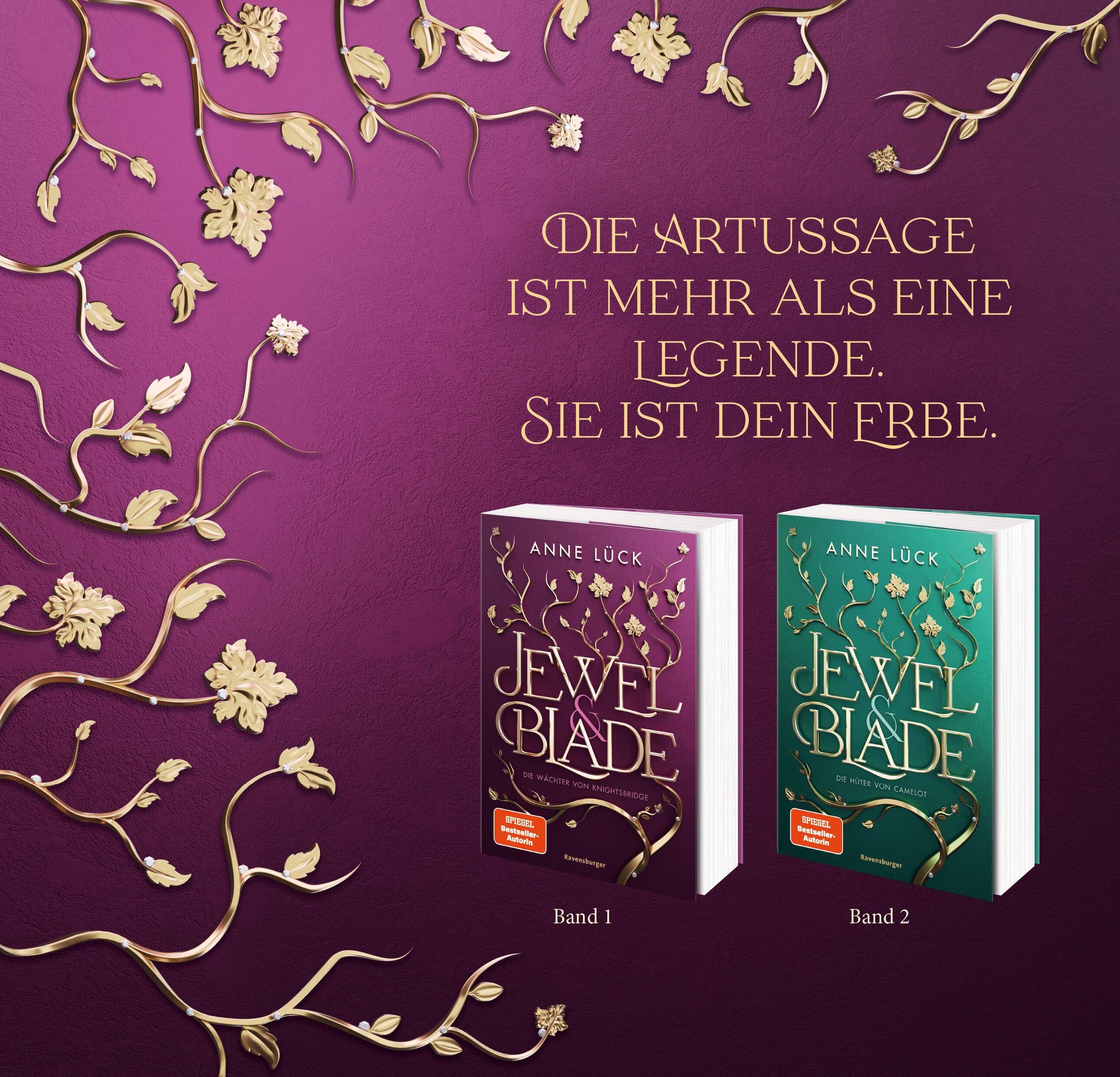 Beispielinhalt (Bild) Jewel & Blade, Band 1 - Die Wächter von Knightsbridge