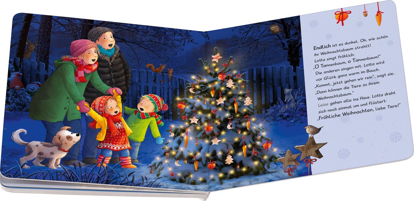 Beispielinhalt (Bild) Lotta feiert Weihnachten