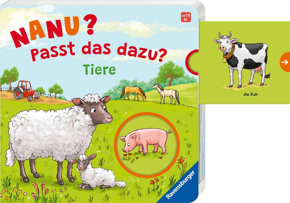 Beispielinhalt (Bild) Nanu? Passt das dazu? Tiere