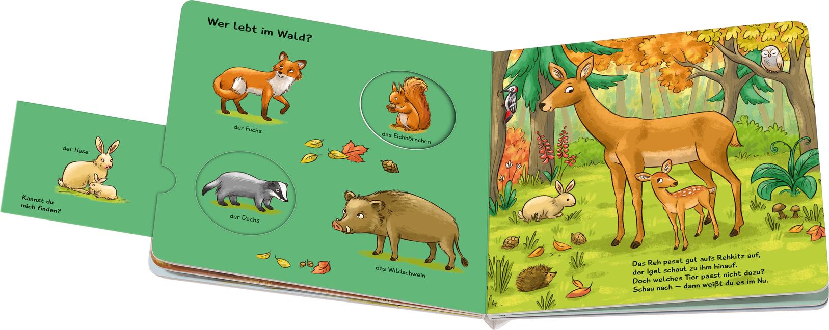 Beispielinhalt (Bild) Nanu? Passt das dazu? Tiere