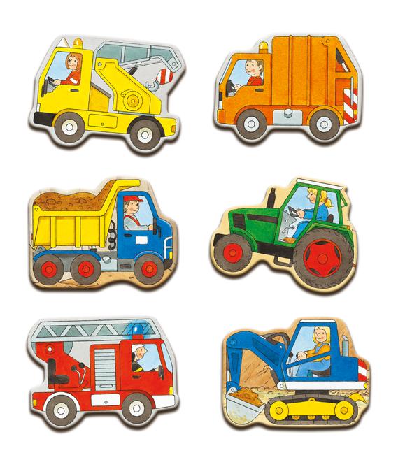 Beispielinhalt (Bild) Mein liebstes Puzzle-Spielbuch - Fahrzeuge