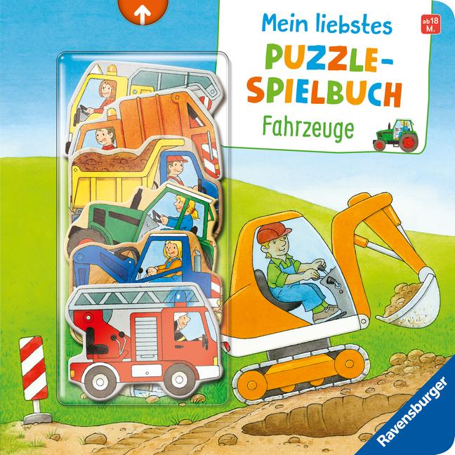 Vorderes Coverbild Mein liebstes Puzzle-Spielbuch - Fahrzeuge