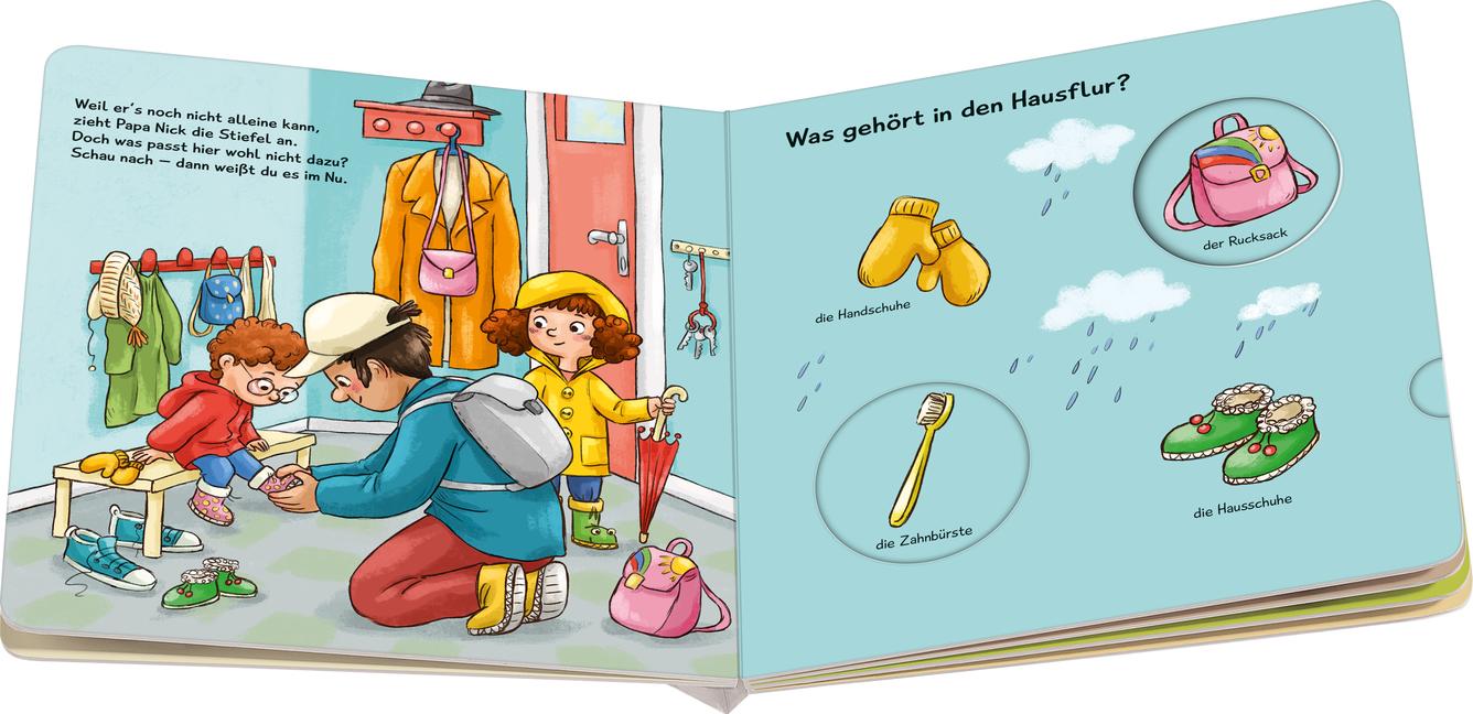 Beispielinhalt (Bild) Nanu? Passt das dazu? Zuhause