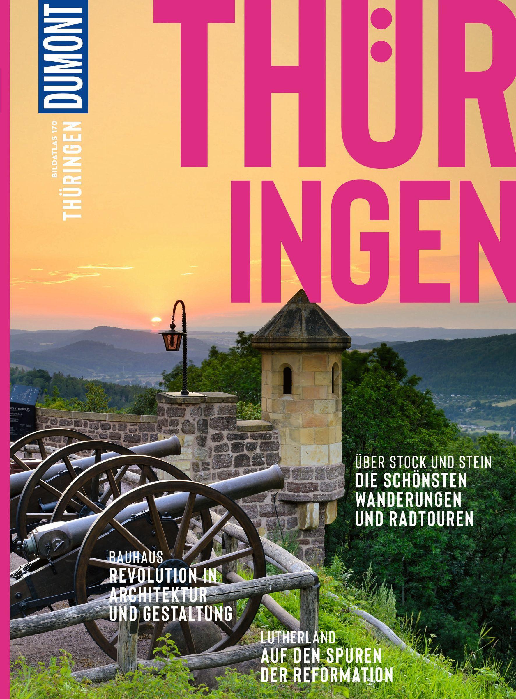 Vorderes Coverbild DUMONT Bildatlas Thüringen