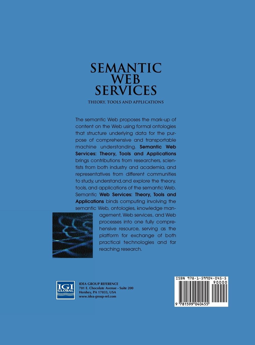 Rückseitencover Semantic Web Services