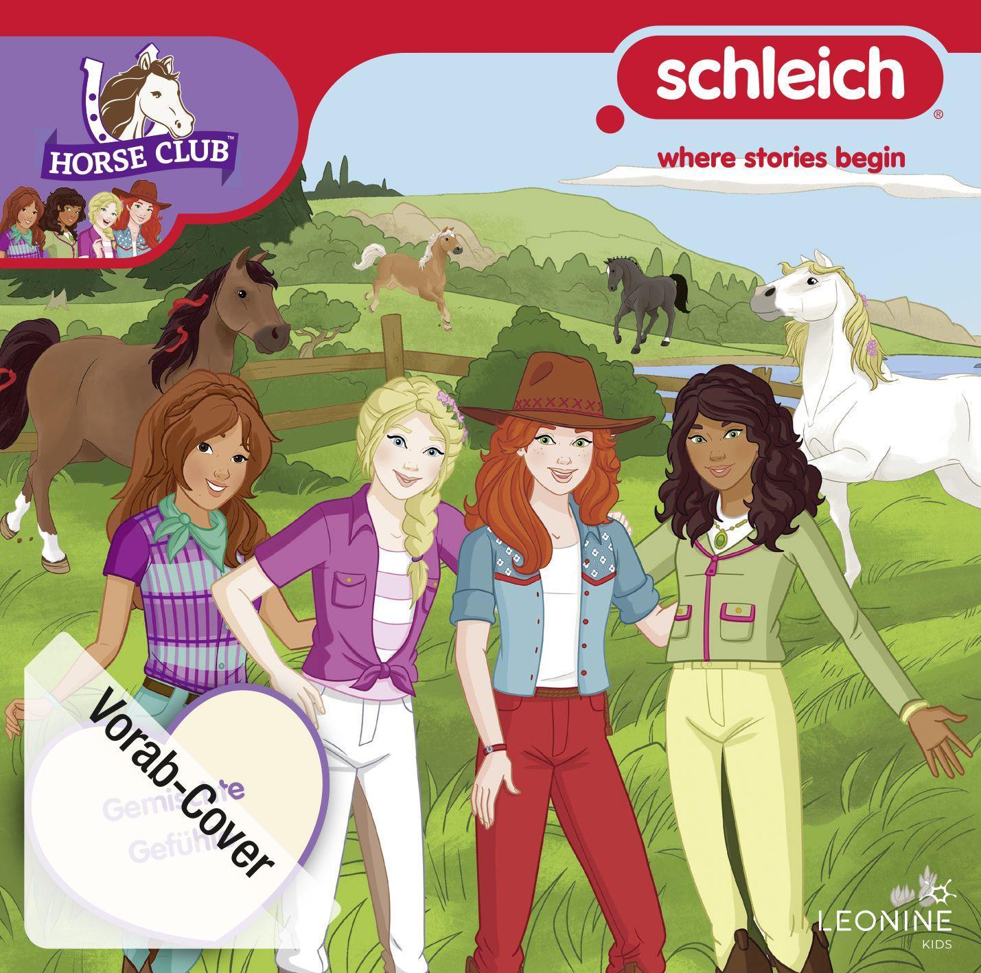 Vorderes Coverbild Schleich Horse Club CD 27