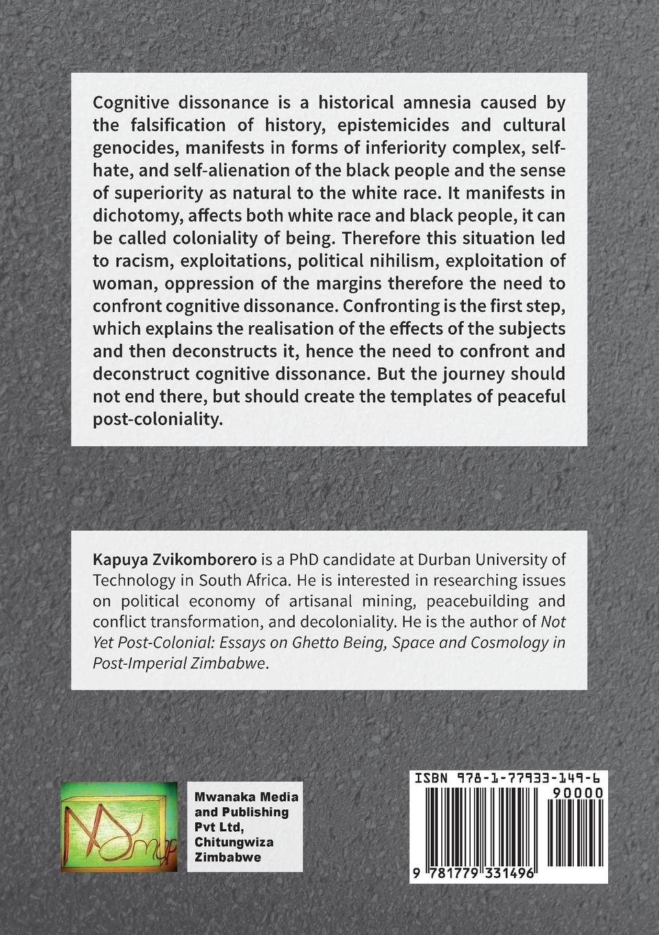 Rückseitencover I Can't Breathe and Other Essays