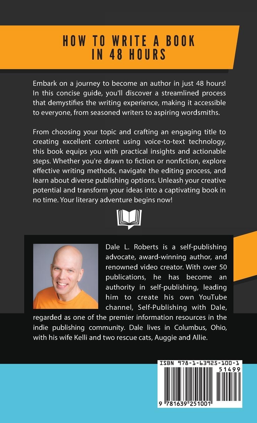 Rückseitencover How to Write a Book in 48 Hours