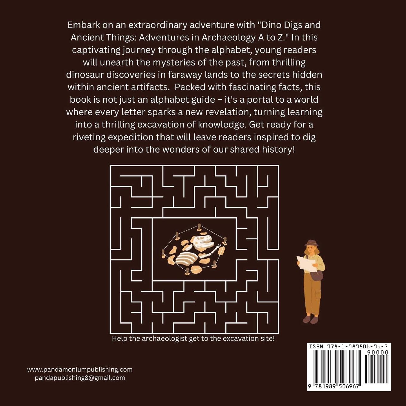 Rückseitencover Dino Digs and Ancient Things