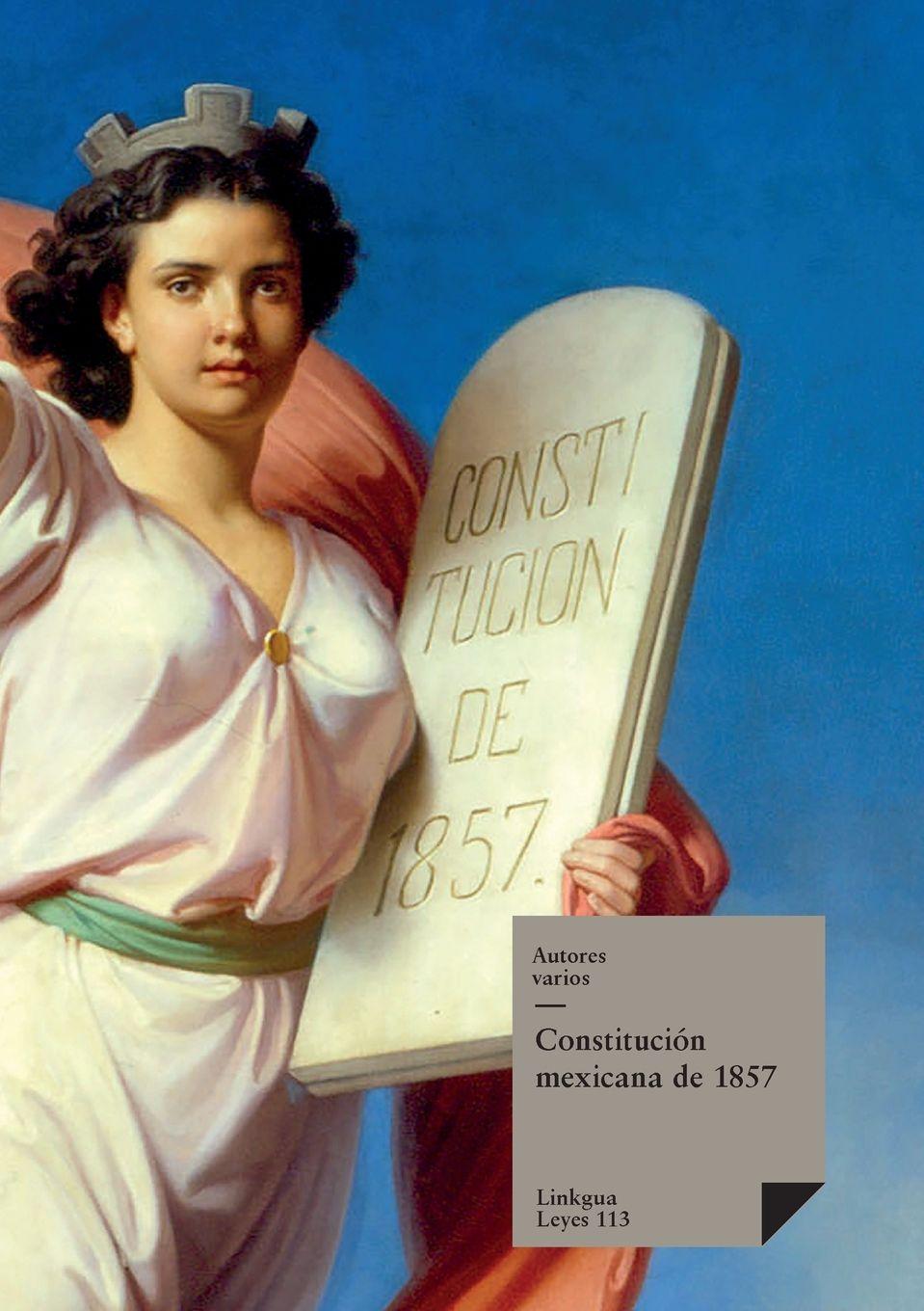 Vorderes Coverbild Constitución mexicana de 1857