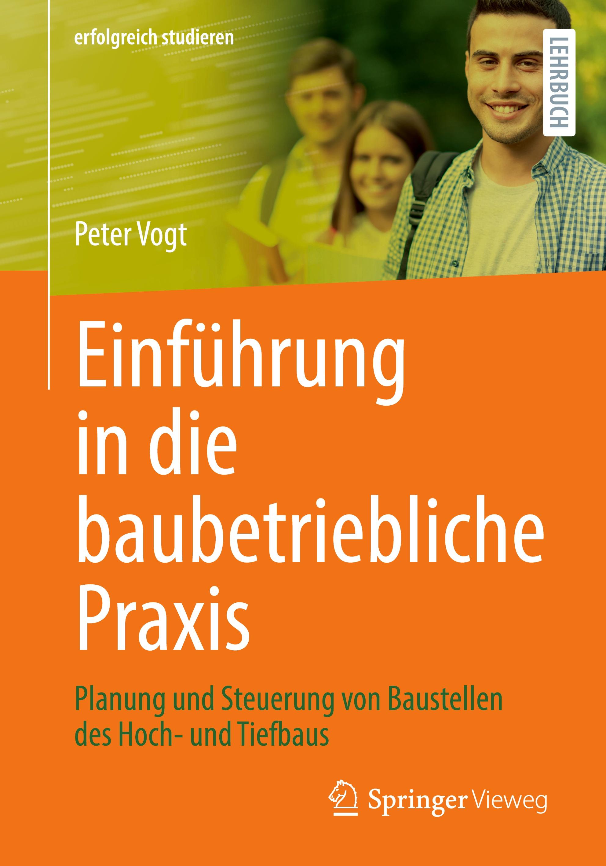 Vorderes Coverbild Einführung in die baubetriebliche Praxis