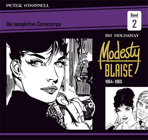 Vorderes Coverbild Modesty Blaise: Die kompletten Comicstrips / Band 2 1964 - 1965