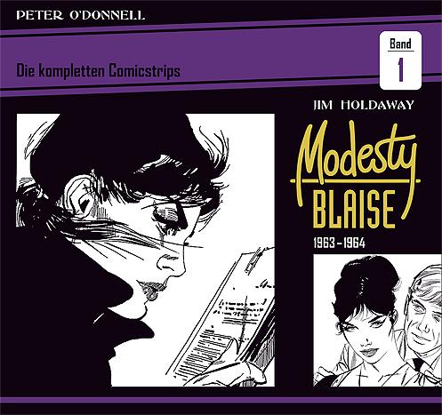 Vorderes Coverbild Modesty Blaise: Die kompletten Comicstrips / Band 1 1963 - 1964
