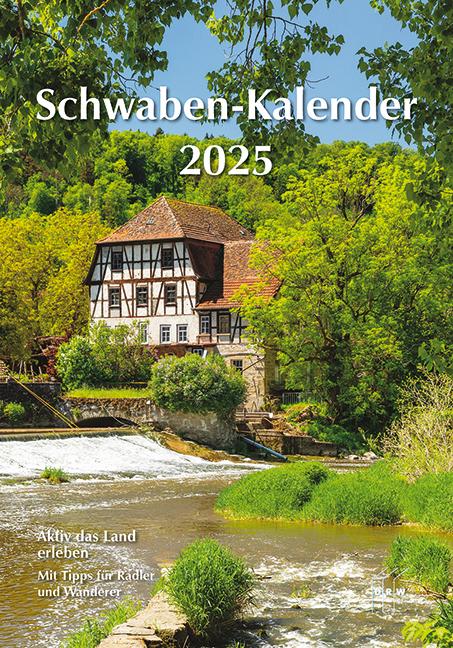 Vorderes Coverbild Schwaben-Kalender 2025