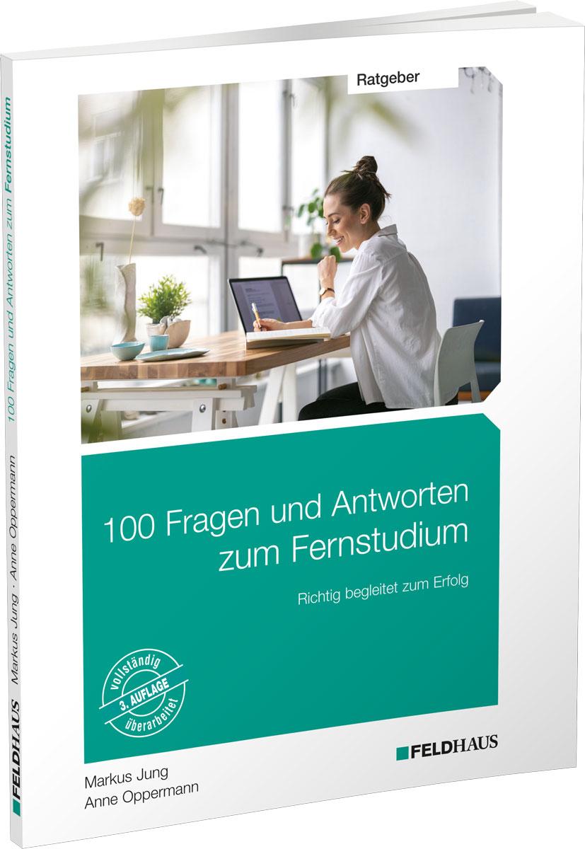 Vorderes Coverbild 100 Fragen und Antworten zum Fernstudium
