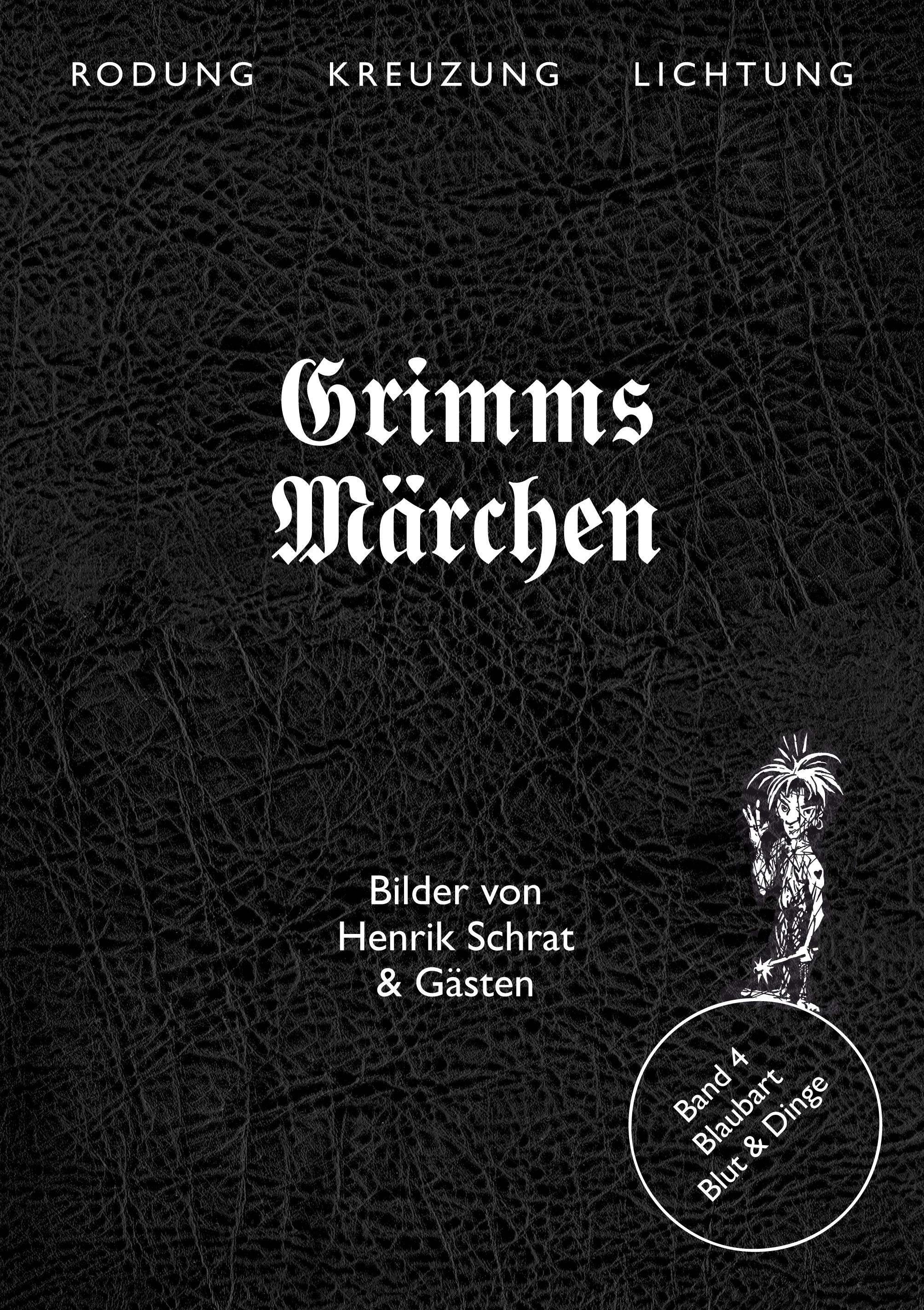 Vorderes Coverbild Grimms Märchen, Blaubart - Blut & Dinge