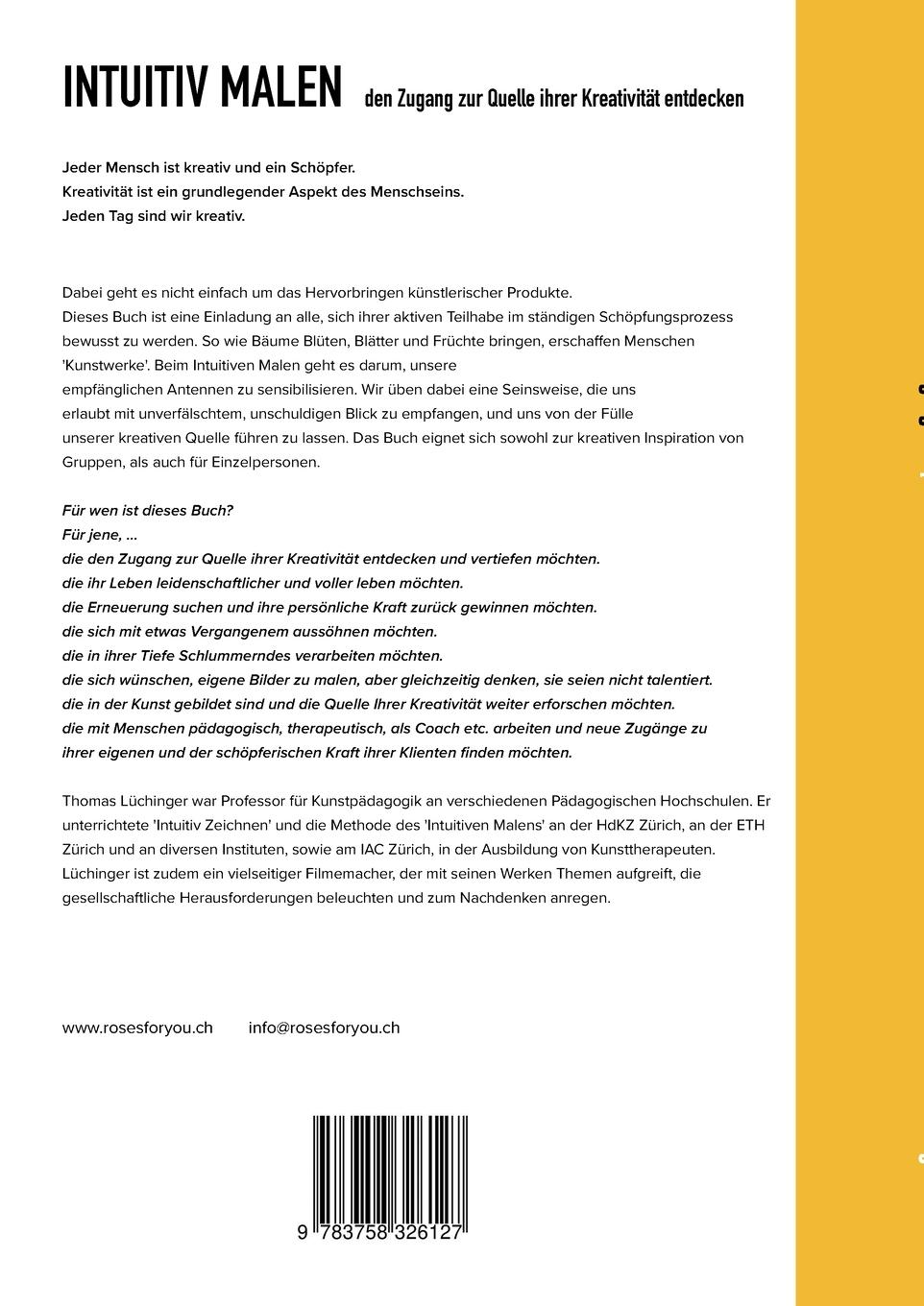 Rückseitencover Intuitiv Malen
