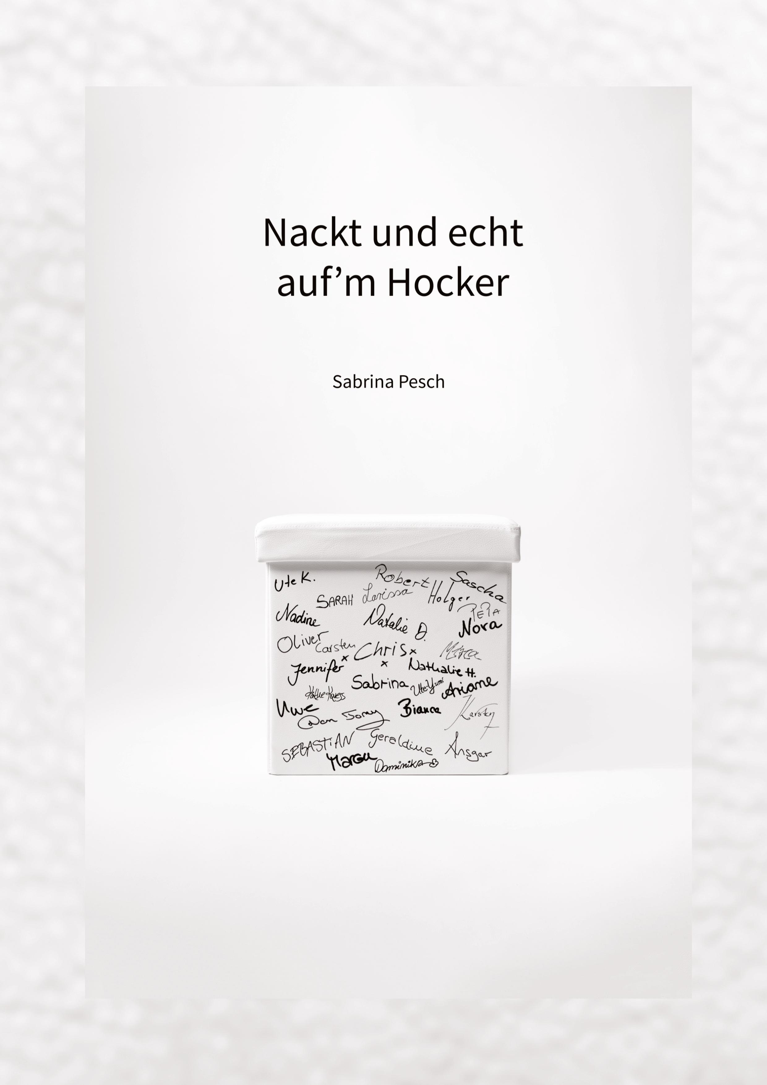 Vorderes Coverbild Nackt und echt auf'm Hocker