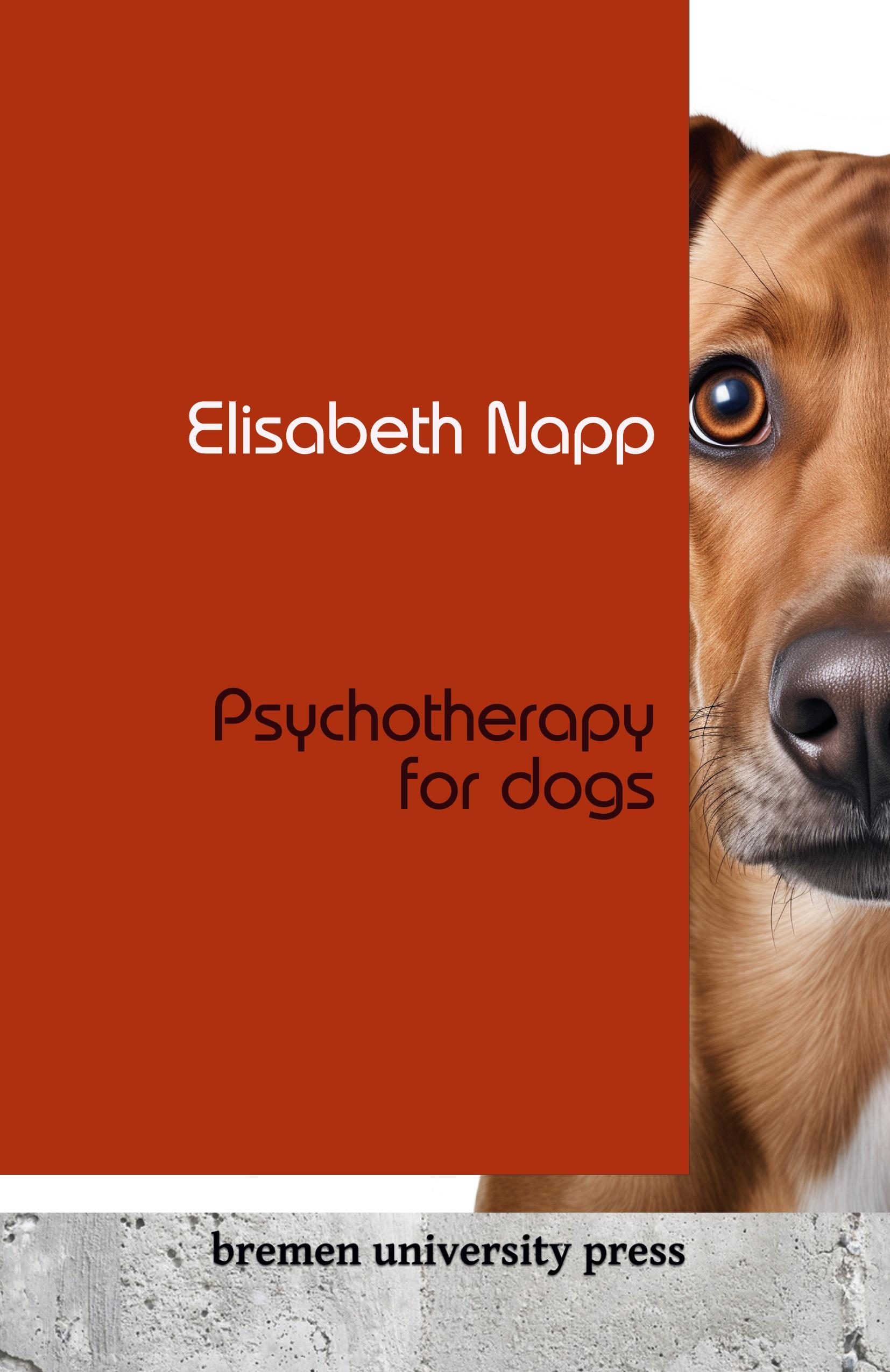 Vorderes Coverbild Psychotherapy for dogs