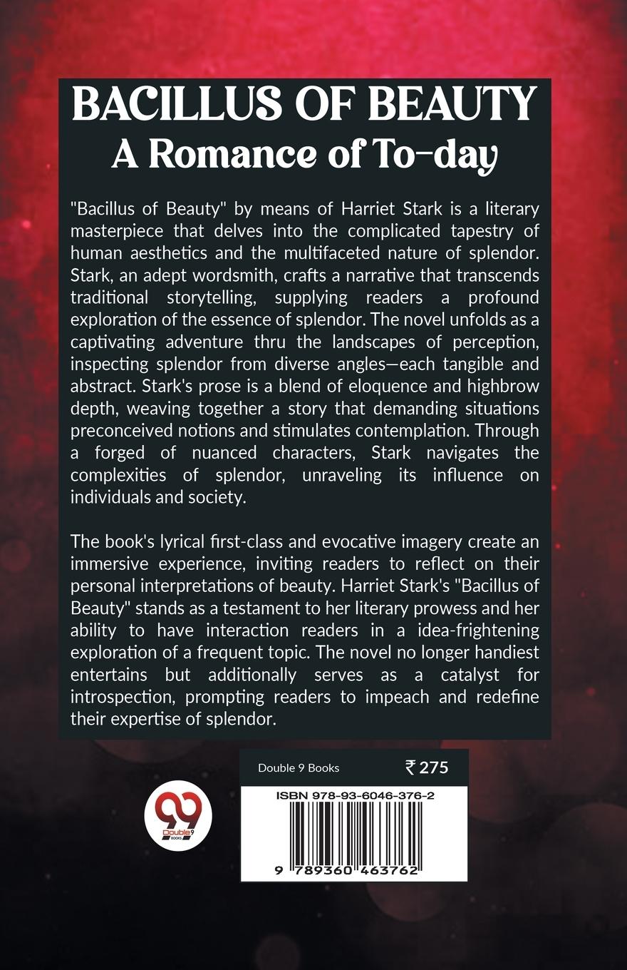 Rückseitencover BACILLUS OF BEAUTY A Romance of To-day