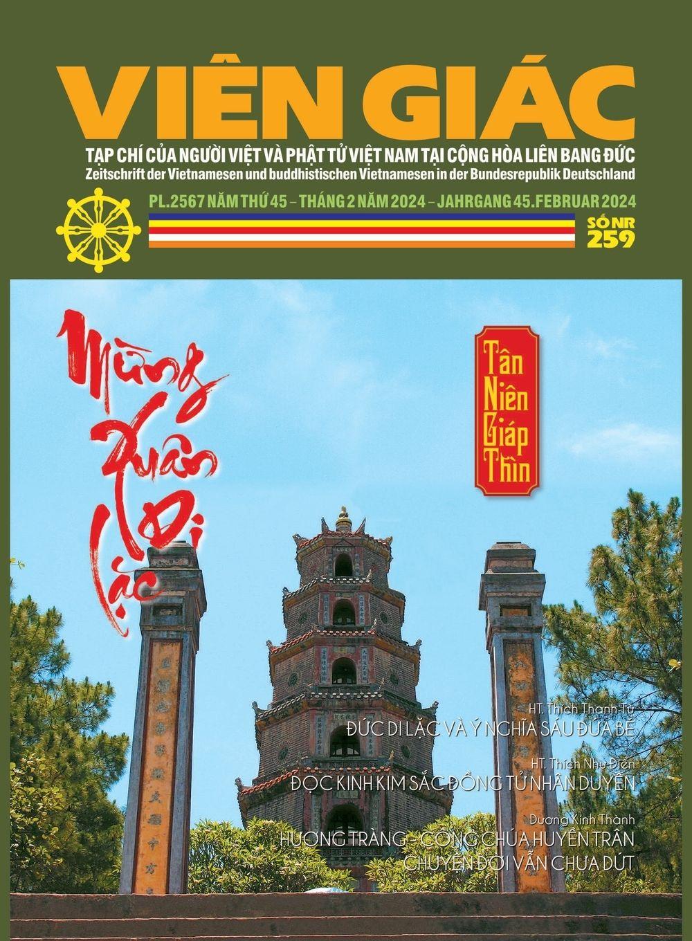 Vorderes Coverbild T¿p chí Viên Giác - S¿ 259