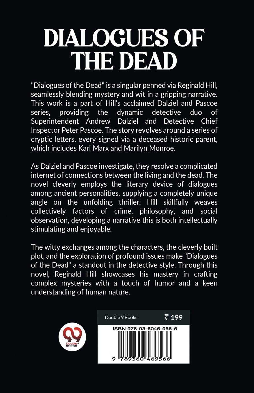 Rückseitencover DIALOGUES OF THE DEAD