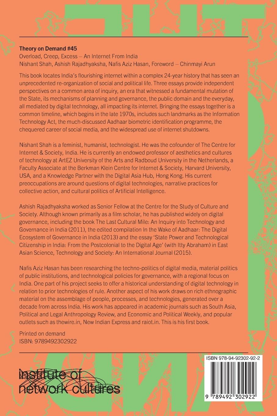 Rückseitencover OVERLOAD, CREEP, EXCESS