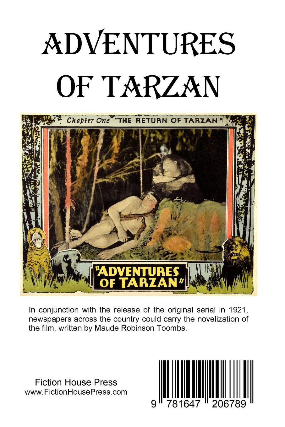 Rückseitencover Adventures of Tarzan